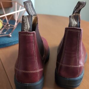 Blundstone Red Leather Boots Classic Durable